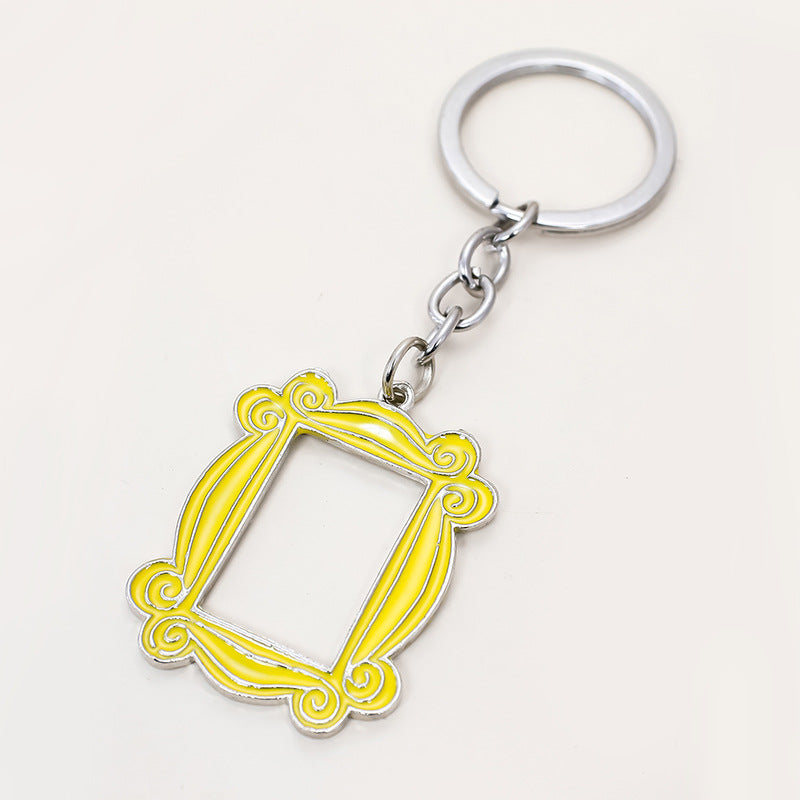 Wholesale 10PCS popular versatile photo frame keychain